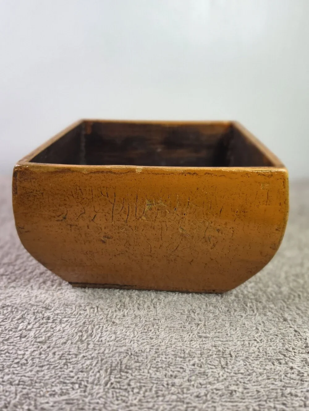 Chinese Grain Or Rice Measure Traditionally Known As A 